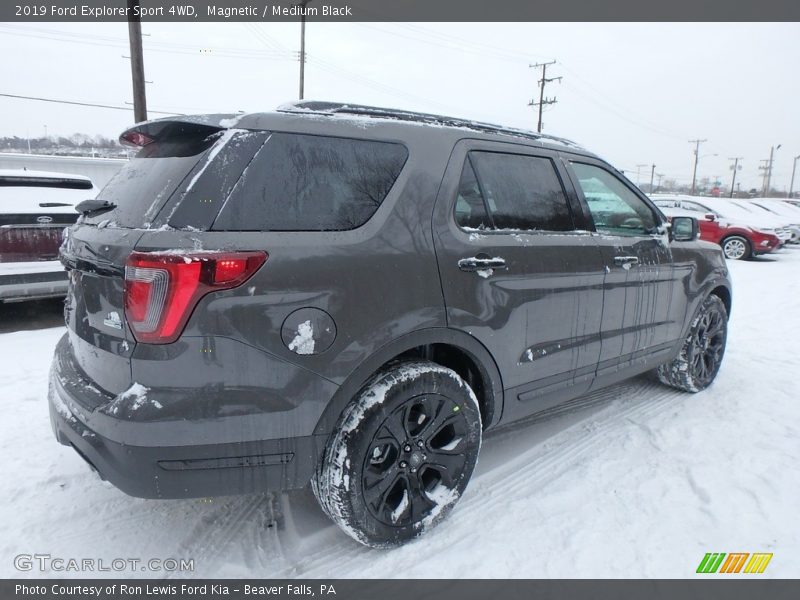 Magnetic / Medium Black 2019 Ford Explorer Sport 4WD
