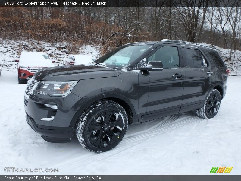 Magnetic / Medium Black 2019 Ford Explorer Sport 4WD