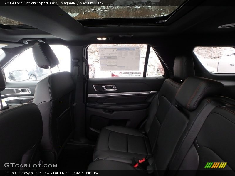 Magnetic / Medium Black 2019 Ford Explorer Sport 4WD