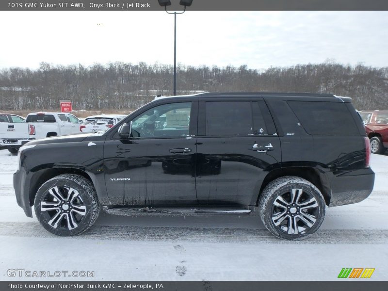 Onyx Black / Jet Black 2019 GMC Yukon SLT 4WD