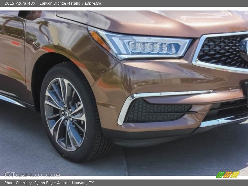Canyon Bronze Metallic / Espresso 2019 Acura MDX