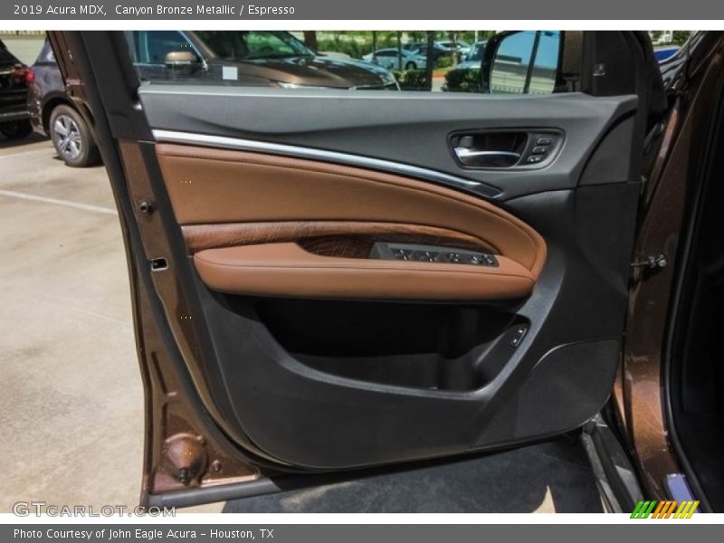 Canyon Bronze Metallic / Espresso 2019 Acura MDX