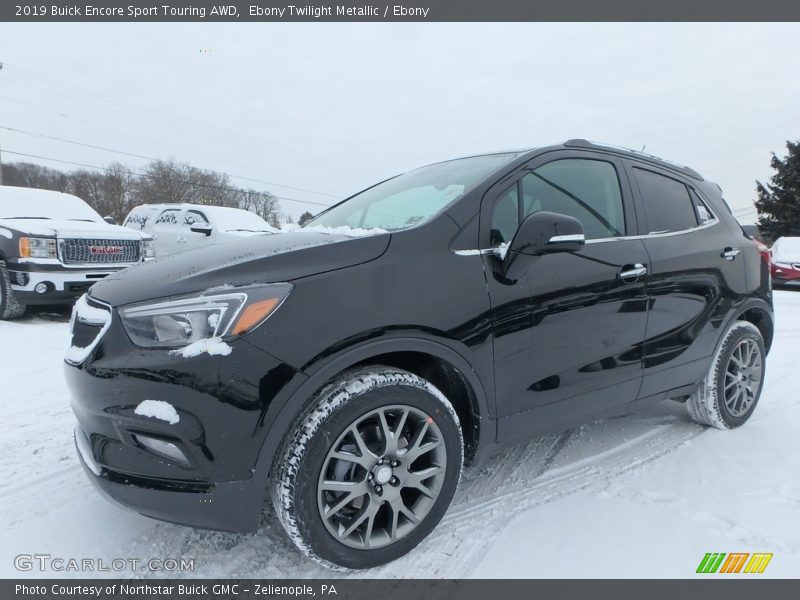 Ebony Twilight Metallic / Ebony 2019 Buick Encore Sport Touring AWD
