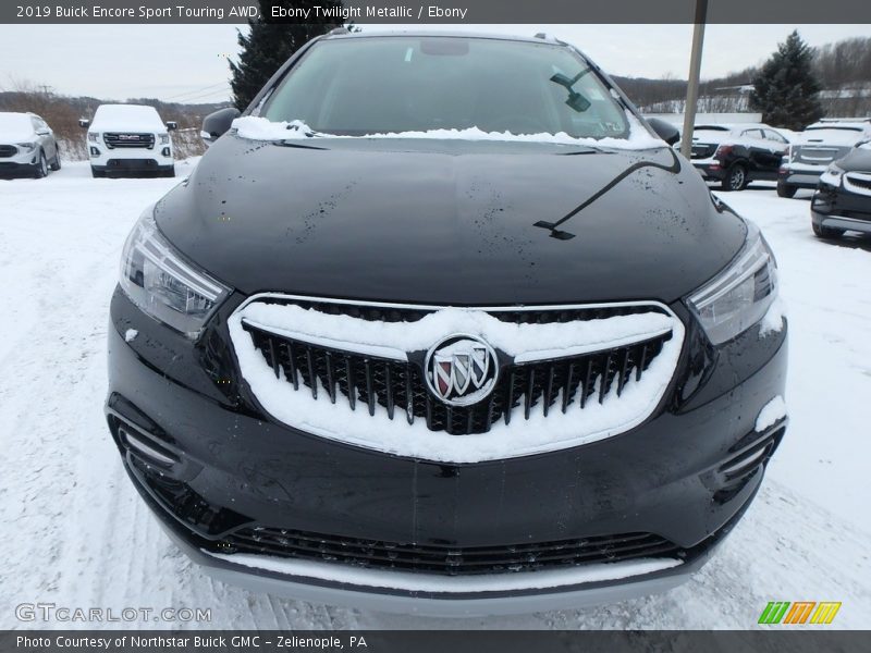 Ebony Twilight Metallic / Ebony 2019 Buick Encore Sport Touring AWD