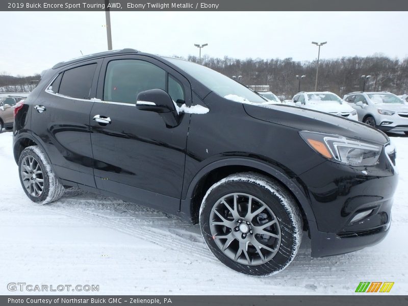 Ebony Twilight Metallic / Ebony 2019 Buick Encore Sport Touring AWD