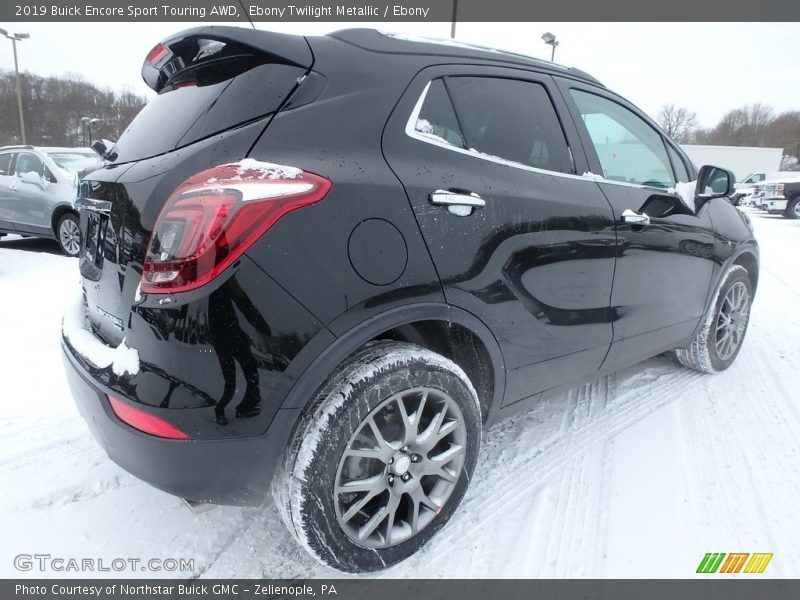 Ebony Twilight Metallic / Ebony 2019 Buick Encore Sport Touring AWD