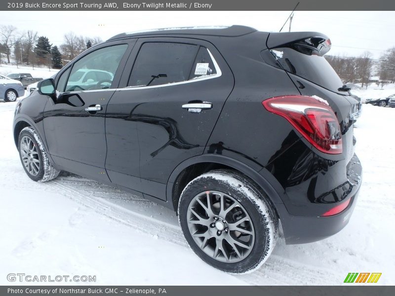 Ebony Twilight Metallic / Ebony 2019 Buick Encore Sport Touring AWD
