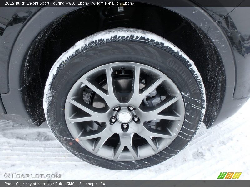 Ebony Twilight Metallic / Ebony 2019 Buick Encore Sport Touring AWD