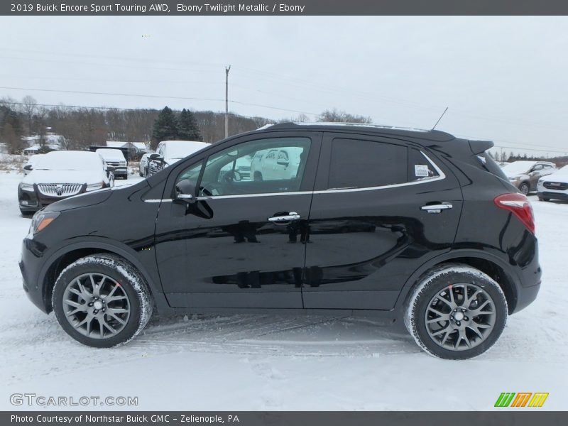 Ebony Twilight Metallic / Ebony 2019 Buick Encore Sport Touring AWD