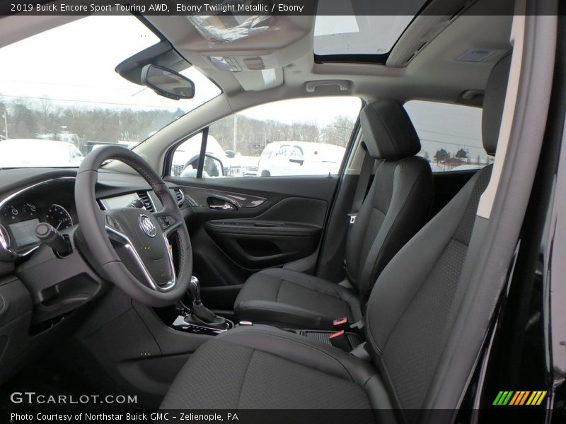 Ebony Twilight Metallic / Ebony 2019 Buick Encore Sport Touring AWD