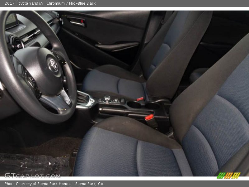 Chromium / Mid-Blue Black 2017 Toyota Yaris iA