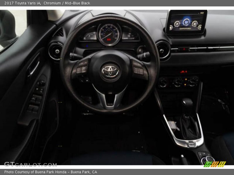 Chromium / Mid-Blue Black 2017 Toyota Yaris iA