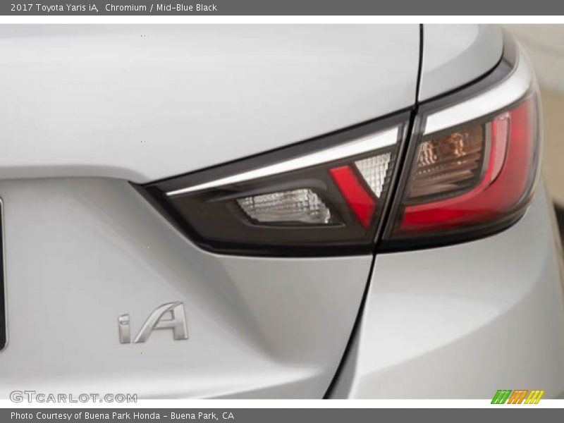 Chromium / Mid-Blue Black 2017 Toyota Yaris iA