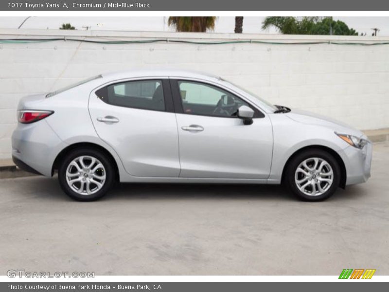 Chromium / Mid-Blue Black 2017 Toyota Yaris iA