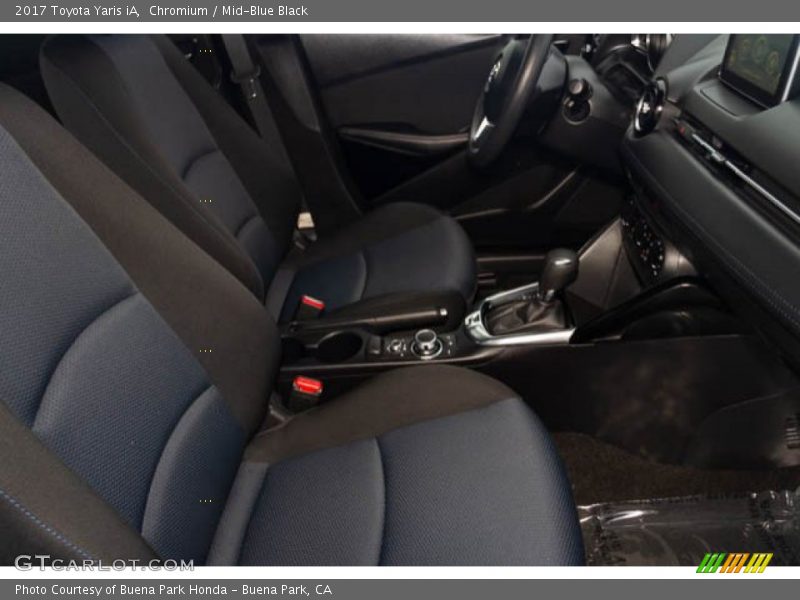 Chromium / Mid-Blue Black 2017 Toyota Yaris iA