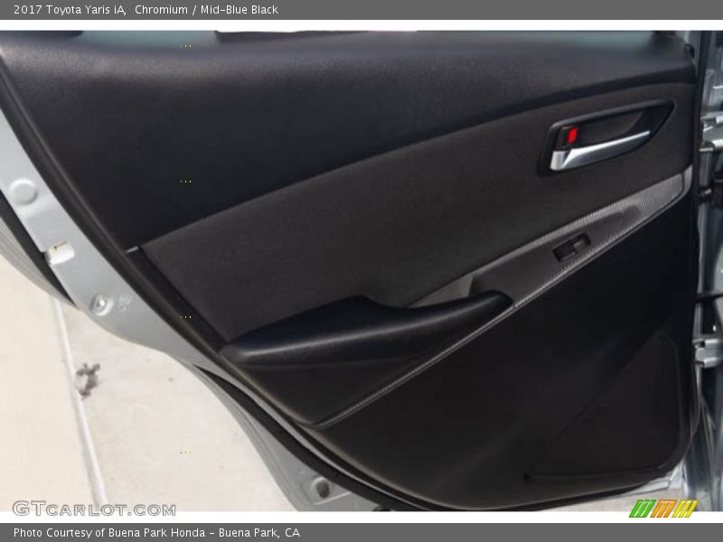 Chromium / Mid-Blue Black 2017 Toyota Yaris iA