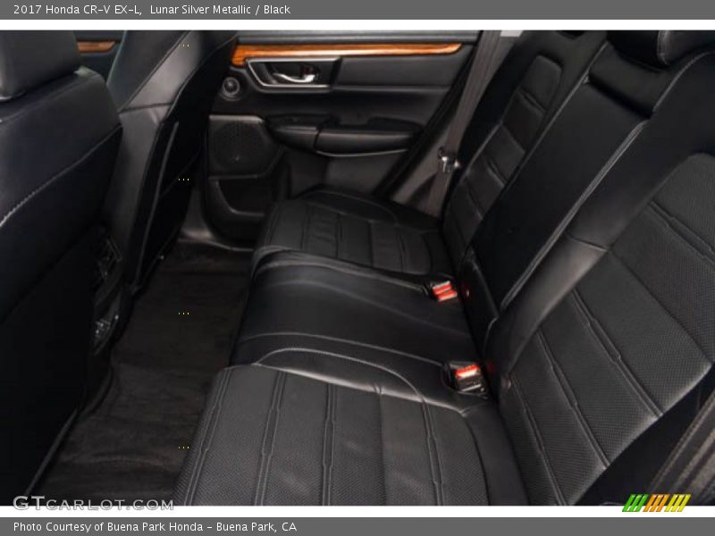 Lunar Silver Metallic / Black 2017 Honda CR-V EX-L
