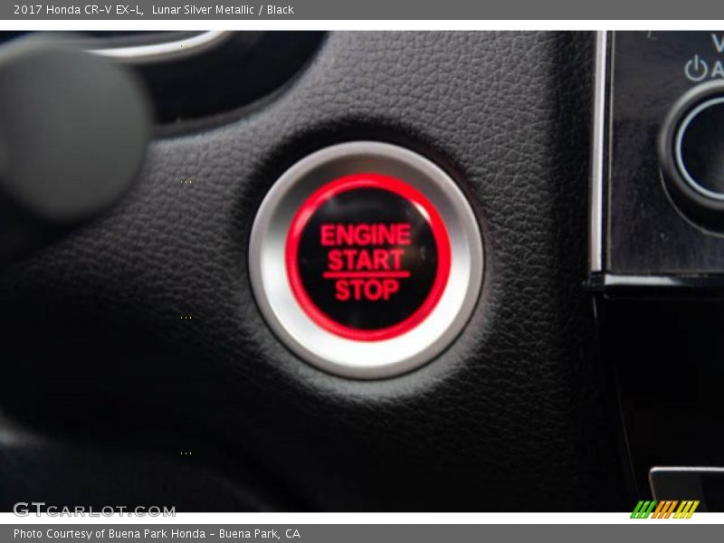 Lunar Silver Metallic / Black 2017 Honda CR-V EX-L