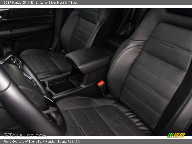 Lunar Silver Metallic / Black 2017 Honda CR-V EX-L