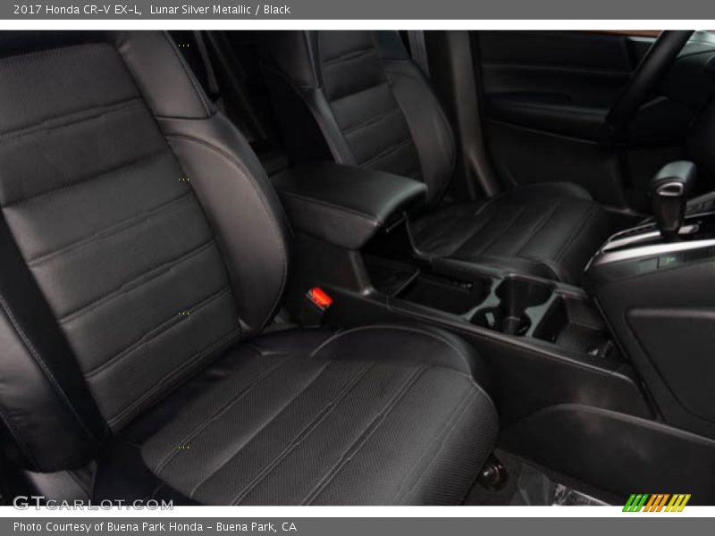 Lunar Silver Metallic / Black 2017 Honda CR-V EX-L