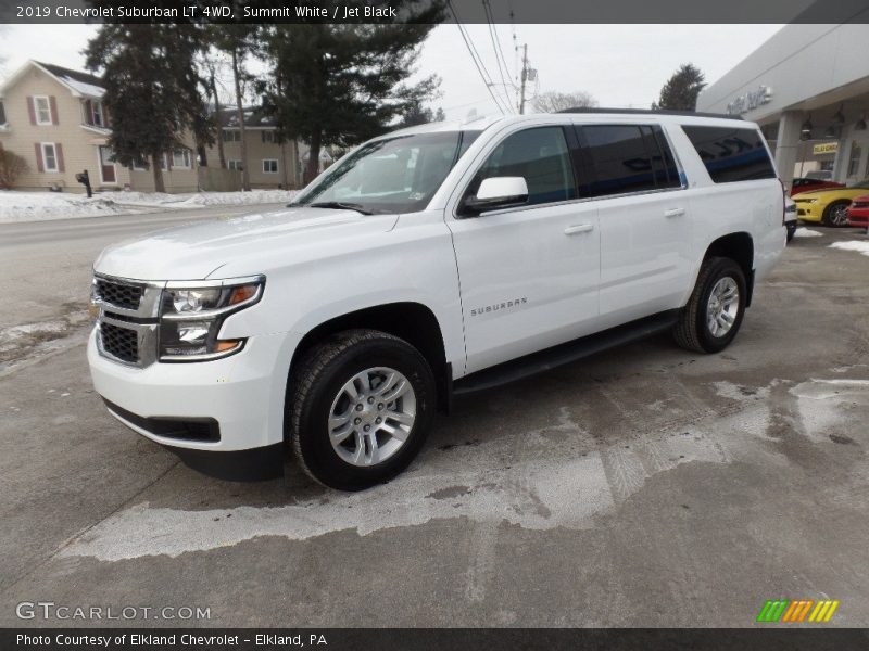 Summit White / Jet Black 2019 Chevrolet Suburban LT 4WD