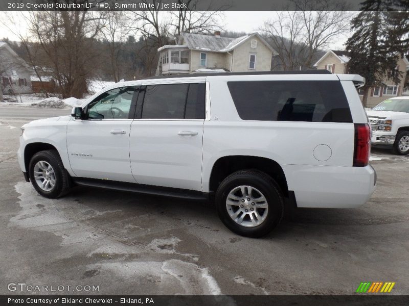 Summit White / Jet Black 2019 Chevrolet Suburban LT 4WD
