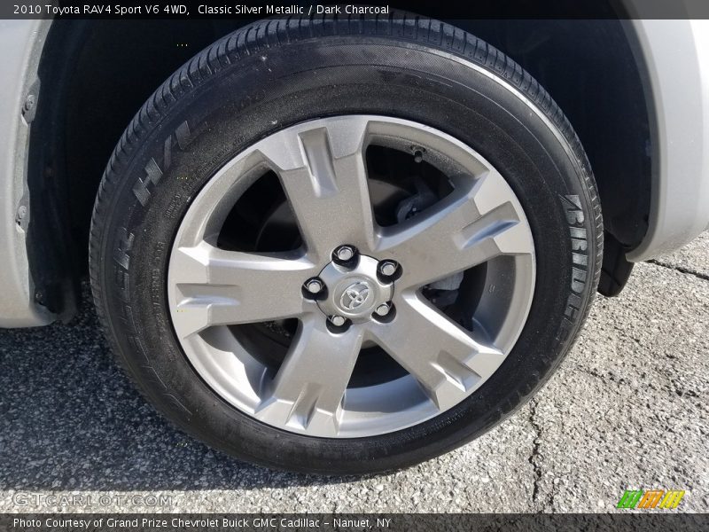 Classic Silver Metallic / Dark Charcoal 2010 Toyota RAV4 Sport V6 4WD