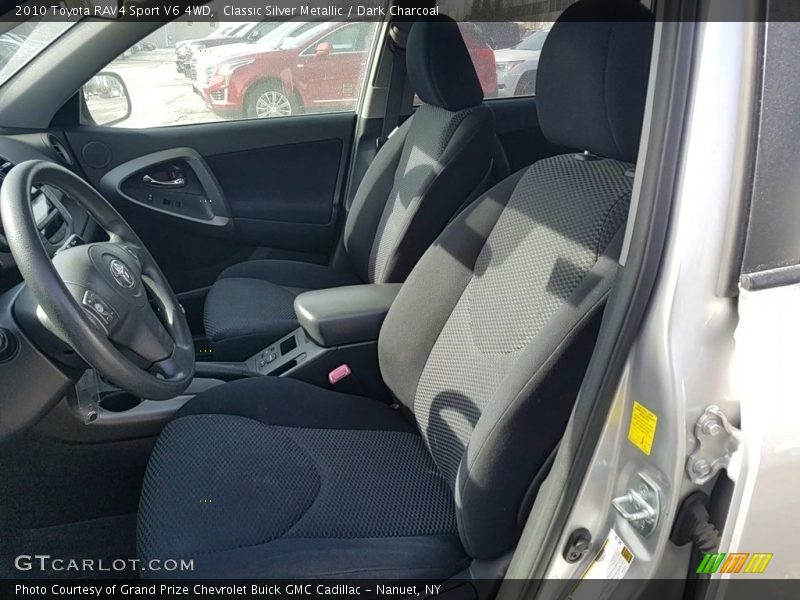 Classic Silver Metallic / Dark Charcoal 2010 Toyota RAV4 Sport V6 4WD