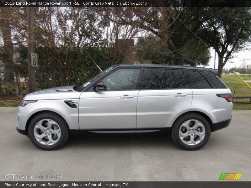 Corris Grey Metallic / Ebony/Ebony 2019 Land Rover Range Rover Sport HSE