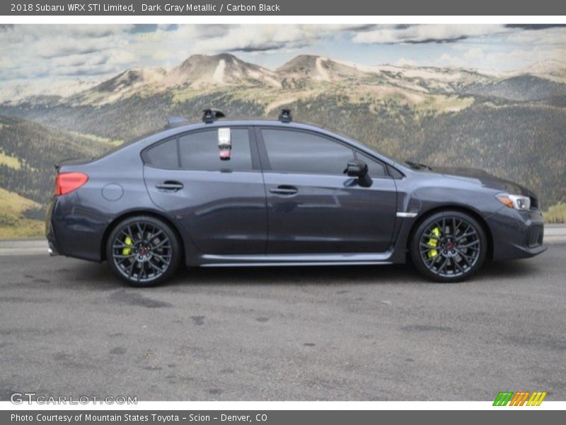  2018 WRX STI Limited Dark Gray Metallic