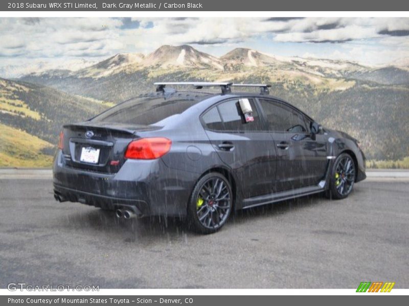 Dark Gray Metallic / Carbon Black 2018 Subaru WRX STI Limited