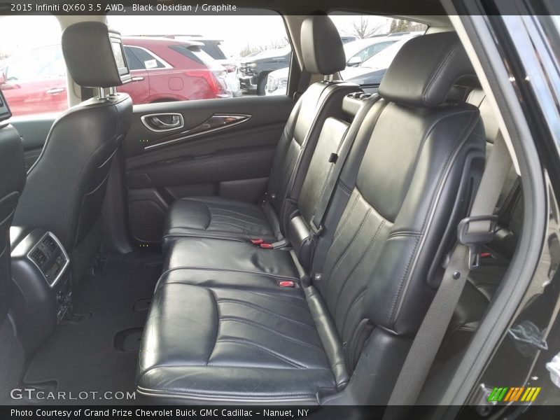 Black Obsidian / Graphite 2015 Infiniti QX60 3.5 AWD