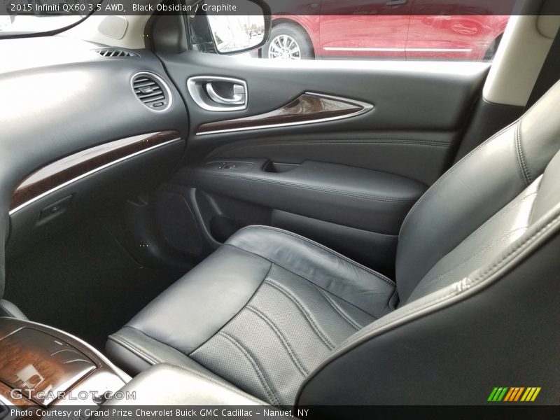 Black Obsidian / Graphite 2015 Infiniti QX60 3.5 AWD