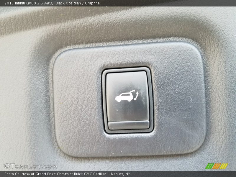 Black Obsidian / Graphite 2015 Infiniti QX60 3.5 AWD