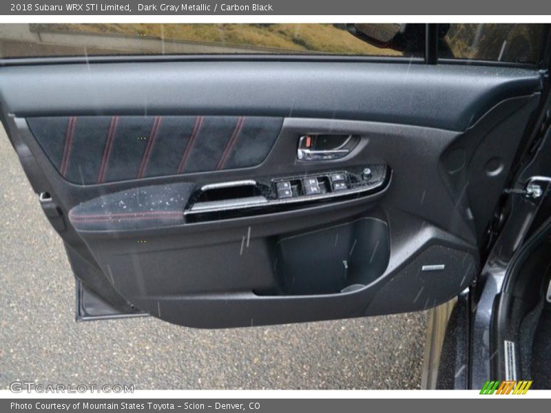Door Panel of 2018 WRX STI Limited