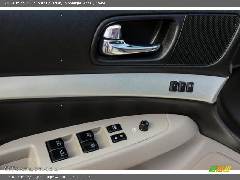 Moonlight White / Stone 2009 Infiniti G 37 Journey Sedan