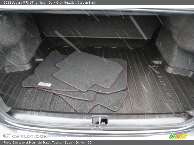  2018 WRX STI Limited Trunk