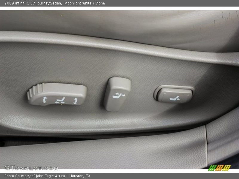 Moonlight White / Stone 2009 Infiniti G 37 Journey Sedan