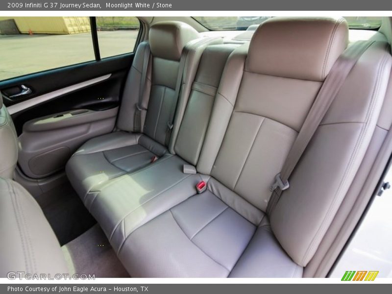 Moonlight White / Stone 2009 Infiniti G 37 Journey Sedan