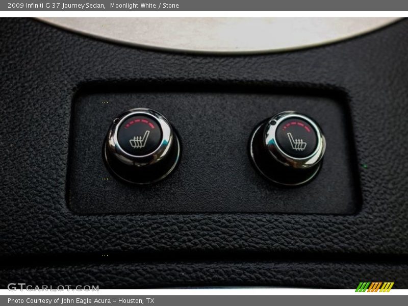 Moonlight White / Stone 2009 Infiniti G 37 Journey Sedan