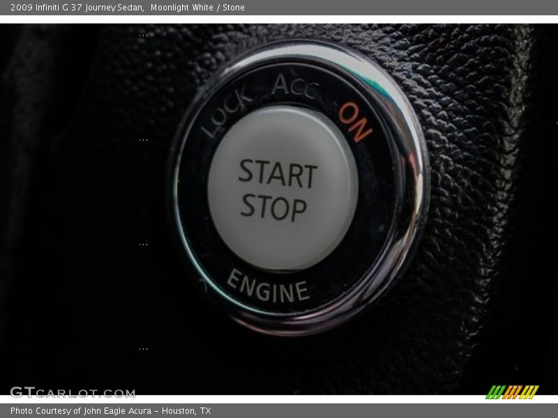 Moonlight White / Stone 2009 Infiniti G 37 Journey Sedan