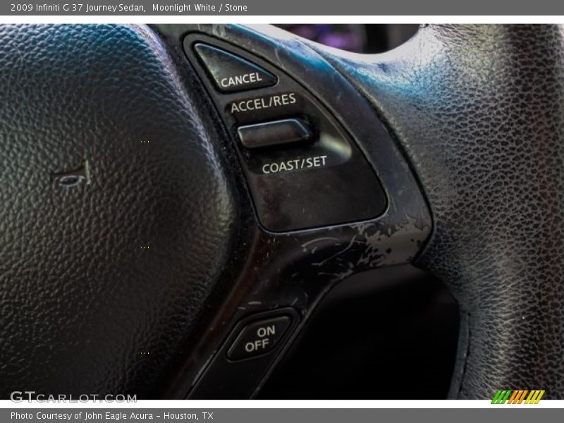 Moonlight White / Stone 2009 Infiniti G 37 Journey Sedan