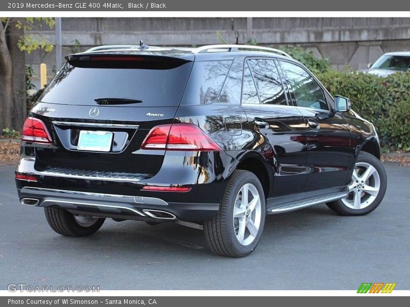 Black / Black 2019 Mercedes-Benz GLE 400 4Matic