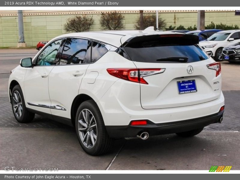 White Diamond Pearl / Ebony 2019 Acura RDX Technology AWD
