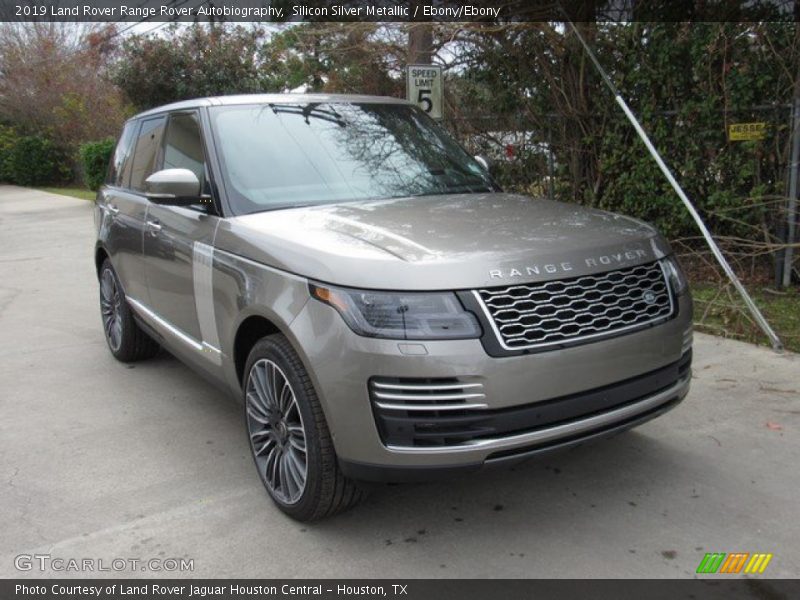 Silicon Silver Metallic / Ebony/Ebony 2019 Land Rover Range Rover Autobiography