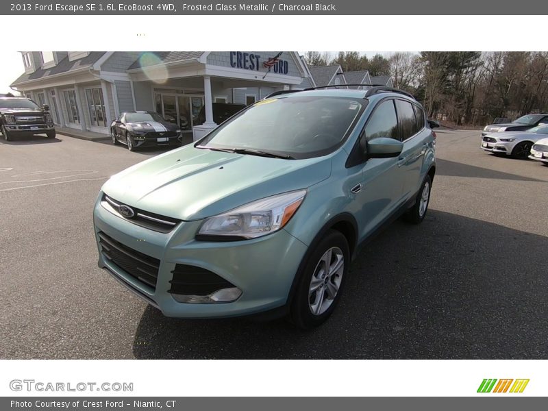 Frosted Glass Metallic / Charcoal Black 2013 Ford Escape SE 1.6L EcoBoost 4WD
