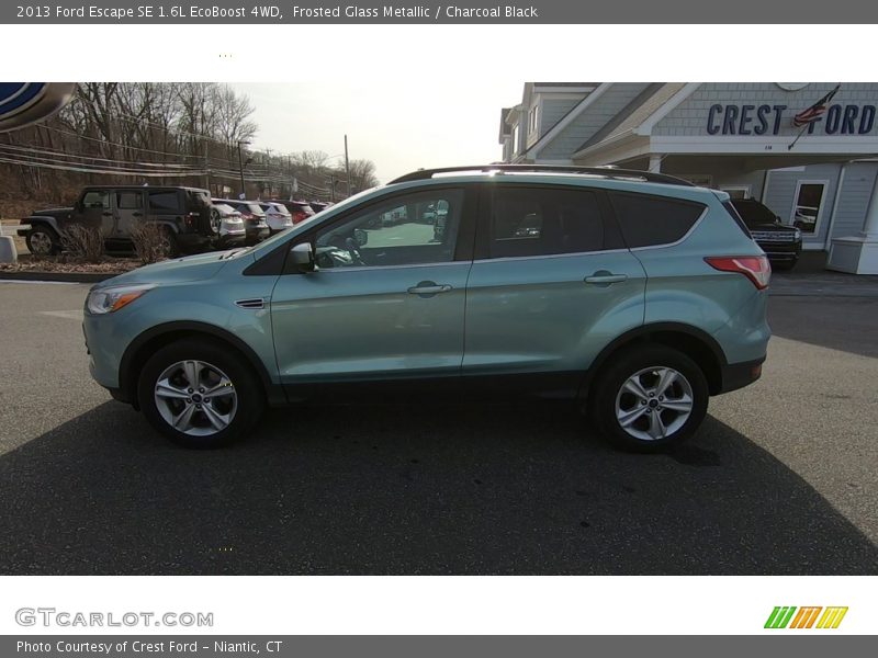 Frosted Glass Metallic / Charcoal Black 2013 Ford Escape SE 1.6L EcoBoost 4WD