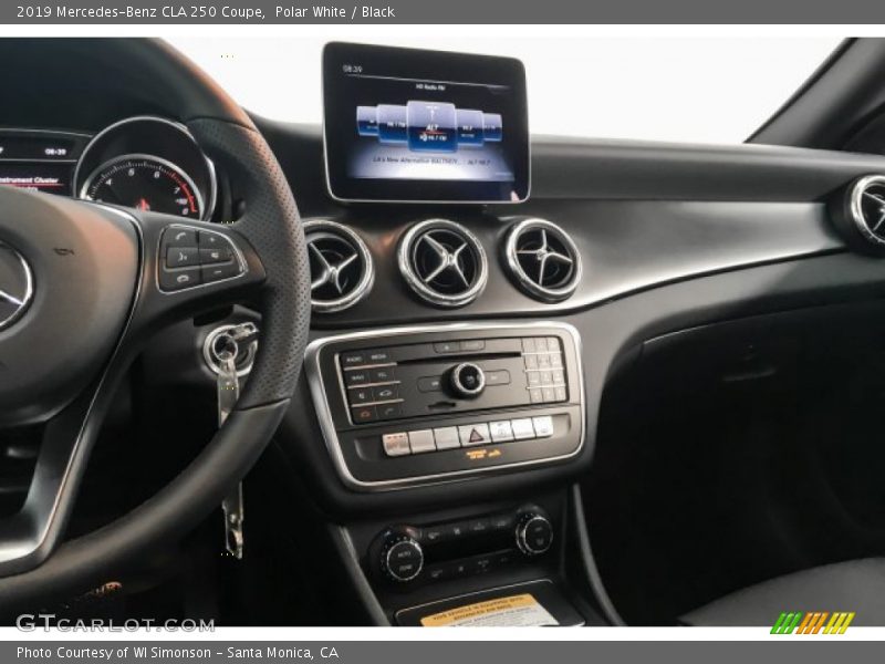 Polar White / Black 2019 Mercedes-Benz CLA 250 Coupe