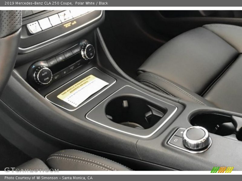 Polar White / Black 2019 Mercedes-Benz CLA 250 Coupe