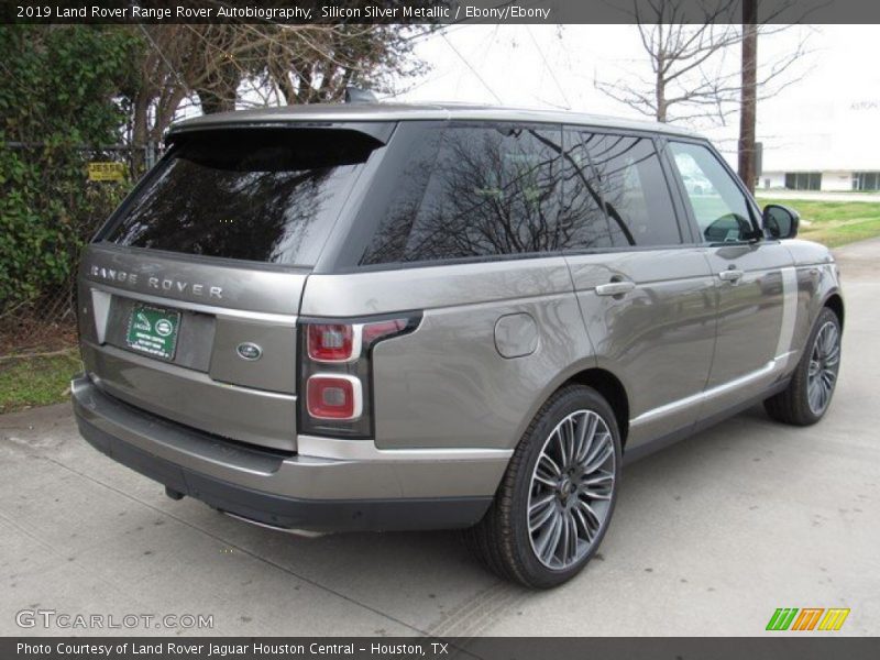 Silicon Silver Metallic / Ebony/Ebony 2019 Land Rover Range Rover Autobiography